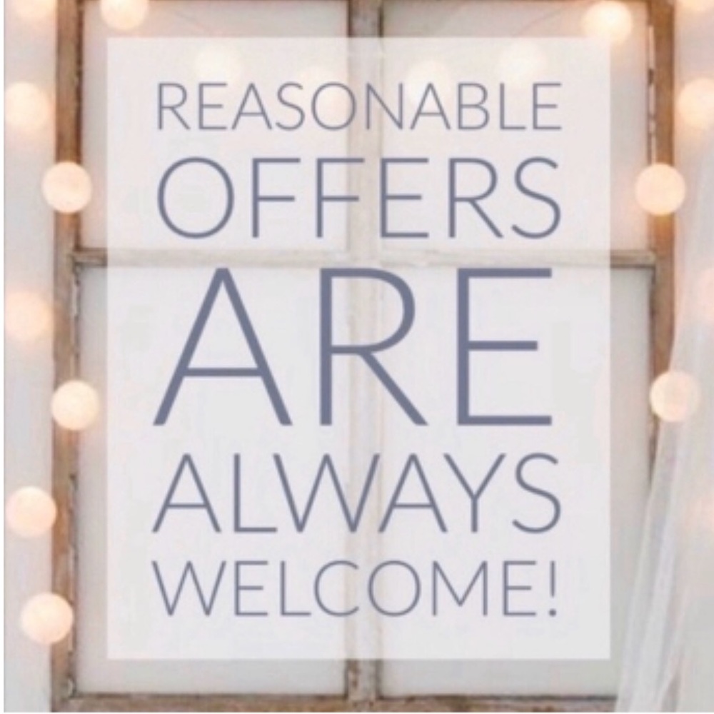 Offers Welcome!